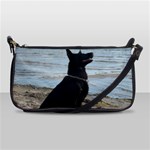 Black German Shepherd Evening Bag