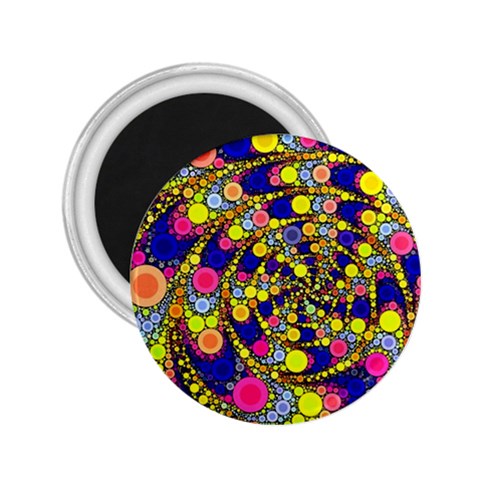 Wild Bubbles 1966 2.25  Button Magnet from ArtsNow.com Front