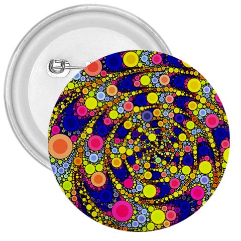 Wild Bubbles 1966 3  Button from ArtsNow.com Front