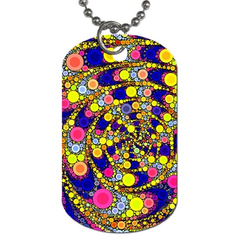 Wild Bubbles 1966 Dog Tag (One Sided) from ArtsNow.com Front