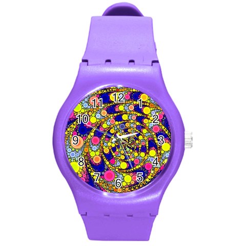 Wild Bubbles 1966 Plastic Sport Watch (Medium) from ArtsNow.com Front