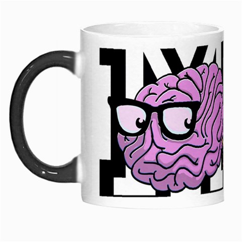 Poke Brain Me 2 Morph Mug from ArtsNow.com Left