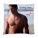 Channing Tatum Cushion Case (One Side)