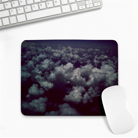 Through The Evening Clouds Small Mouse Pad (Rectangle) from ArtsNow.com Front