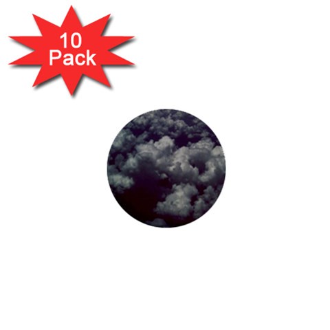 Through The Evening Clouds 1  Mini Button (10 pack) from ArtsNow.com Front