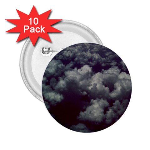 Through The Evening Clouds 2.25  Button (10 pack) from ArtsNow.com Front