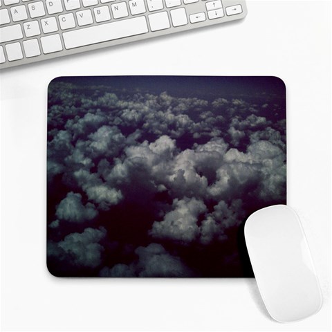 Through The Evening Clouds Large Mouse Pad (Rectangle) from ArtsNow.com Front