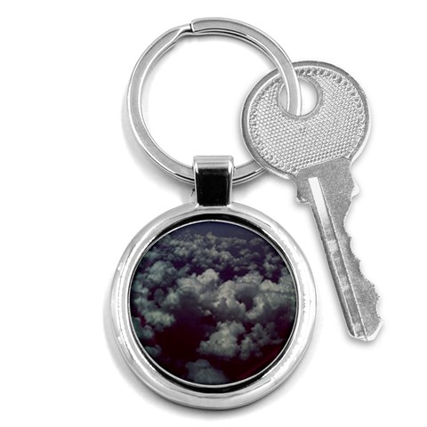 Through The Evening Clouds Key Chain (Round) from ArtsNow.com Front