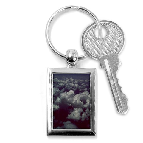 Through The Evening Clouds Key Chain (Rectangle) from ArtsNow.com Front