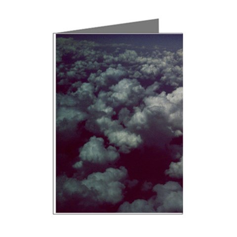 Through The Evening Clouds Mini Greeting Card (8 Pack) from ArtsNow.com Right