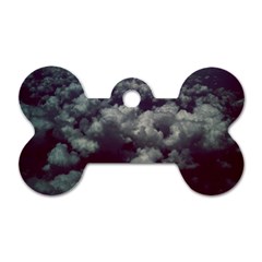 Through The Evening Clouds Dog Tag Bone (Two Sided) from ArtsNow.com Back