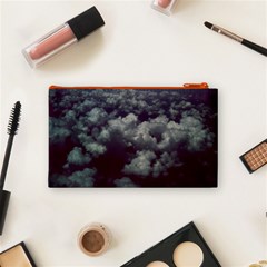 Through The Evening Clouds Cosmetic Bag (Small) from ArtsNow.com Back