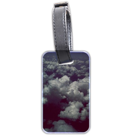 Through The Evening Clouds Luggage Tag (Two Sides) from ArtsNow.com Front