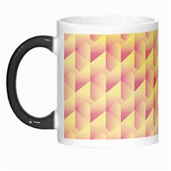 Geometric Pink & Yellow  Morph Mug from ArtsNow.com Left