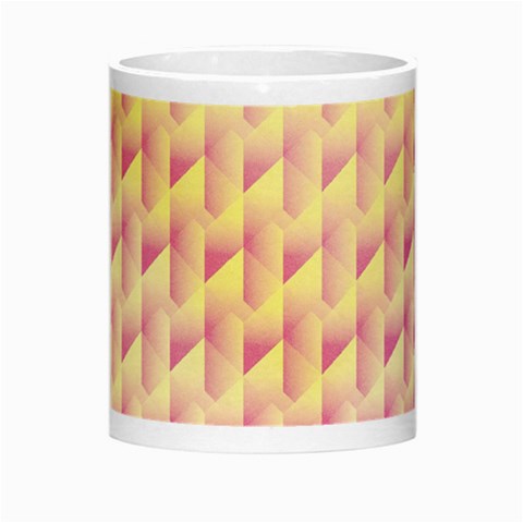 Geometric Pink & Yellow  Morph Mug from ArtsNow.com Center