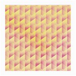 Geometric Pink & Yellow  Glasses Cloth (Medium)