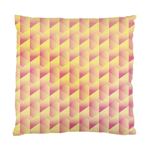 Geometric Pink & Yellow  Cushion Case (Single Sided)  from ArtsNow.com Front