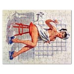 Stool Pigeon Jigsaw Puzzle (Rectangular)