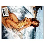 Surfer Girl Jigsaw Puzzle (Rectangular)