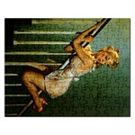 pinup-railing Jigsaw Puzzle (Rectangular)