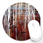 Automn Swamp 8  Mouse Pad (Round)