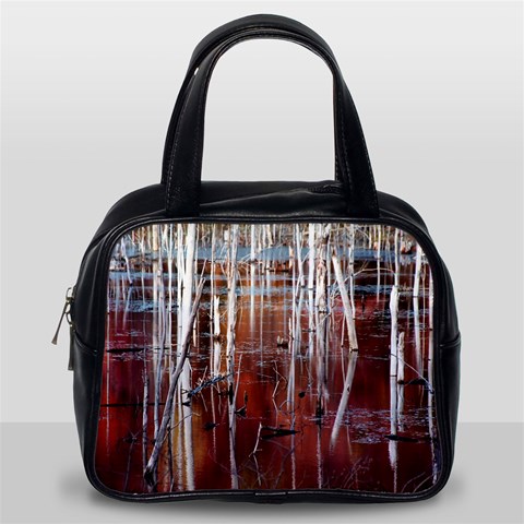 Automn Swamp Classic Handbag (Two Sides) from ArtsNow.com Back