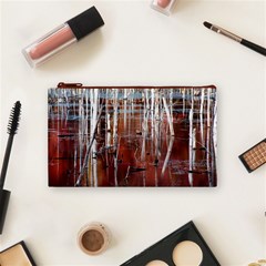 Automn Swamp Cosmetic Bag (Small) from ArtsNow.com Front