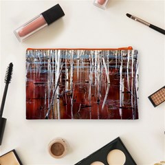 Automn Swamp Cosmetic Bag (Medium) from ArtsNow.com Back