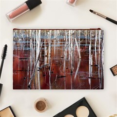 Automn Swamp Cosmetic Bag (Large) from ArtsNow.com Back