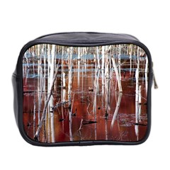 Automn Swamp Mini Travel Toiletry Bag (Two Sides) from ArtsNow.com Back