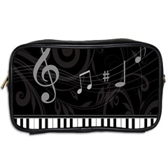 Whimsical Piano keys and music notes Toiletries Bag (Two Sides) from ArtsNow.com Back