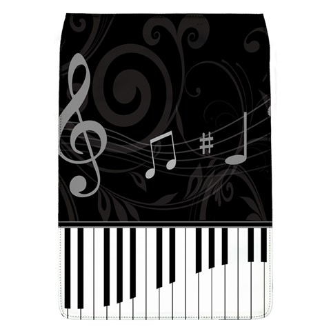 Whimsical Piano keys and music notes Removable Flap Cover (Large) from ArtsNow.com Front