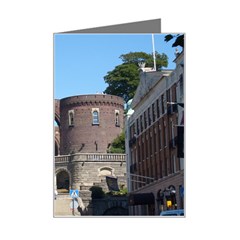 Helsingborg Castle Mini Greeting Card from ArtsNow.com Left