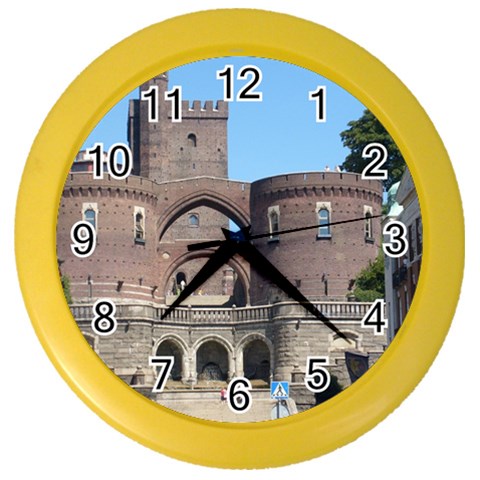 Helsingborg Castle Wall Clock (Color) from ArtsNow.com Front