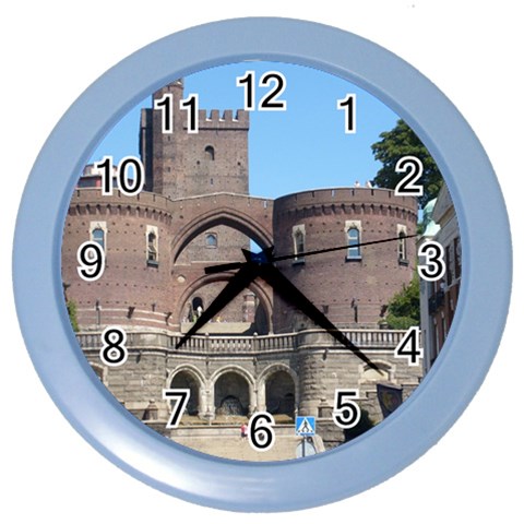 Helsingborg Castle Wall Clock (Color) from ArtsNow.com Front