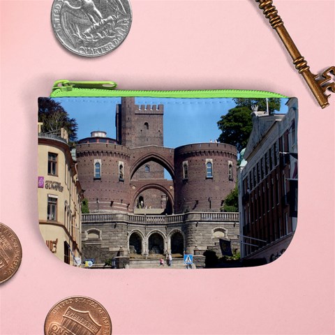 Helsingborg Castle Coin Change Purse from ArtsNow.com Front