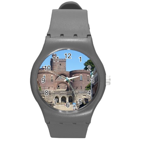 Helsingborg Castle Plastic Sport Watch (Medium) from ArtsNow.com Front