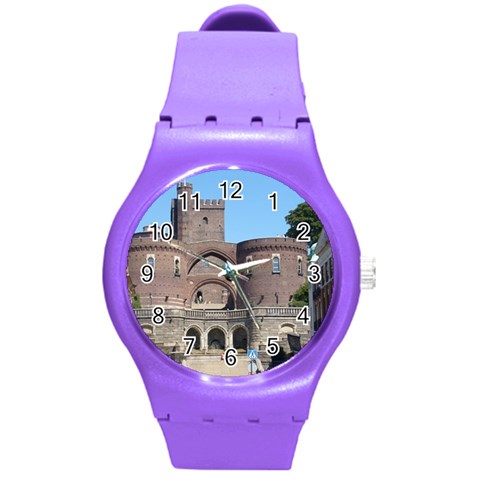 Helsingborg Castle Plastic Sport Watch (Medium) from ArtsNow.com Front