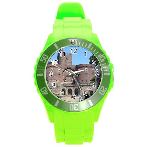 Helsingborg Castle Plastic Sport Watch (Large) from ArtsNow.com Front