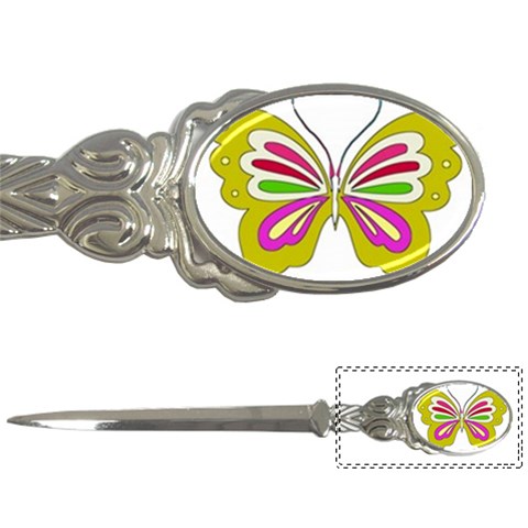 Color Butterfly  Letter Opener from ArtsNow.com Front