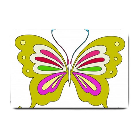 Color Butterfly  Small Door Mat from ArtsNow.com 24 x16  Door Mat