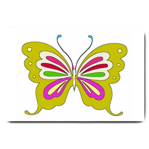 Color Butterfly  Large Door Mat from ArtsNow.com 30 x20  Door Mat