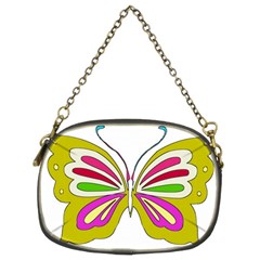 Color Butterfly  Chain Purse (Two Sided)  from ArtsNow.com Front