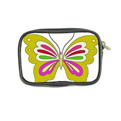 Color Butterfly  Coin Purse from ArtsNow.com Back