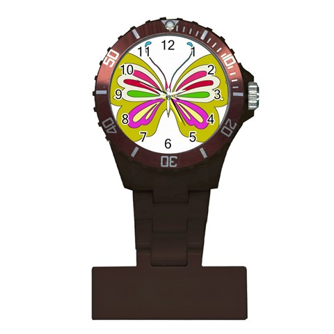 Color Butterfly  Nurses Watch from ArtsNow.com Front