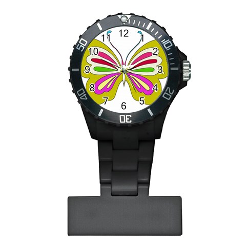 Color Butterfly  Nurses Watch from ArtsNow.com Front