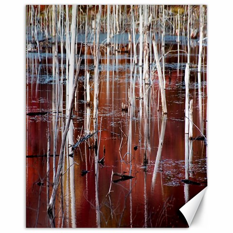 Swamp2 Filtered Canvas 11  x 14  (Unframed) from ArtsNow.com 10.95 x13.48  Canvas - 1