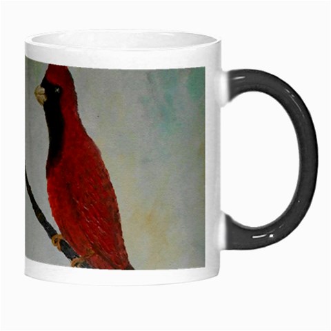 Sweet Red Cardinal Morph Mug from ArtsNow.com Right