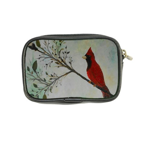 Sweet Red Cardinal Coin Purse from ArtsNow.com Back