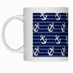 Boat Anchors White Coffee Mug from ArtsNow.com Left